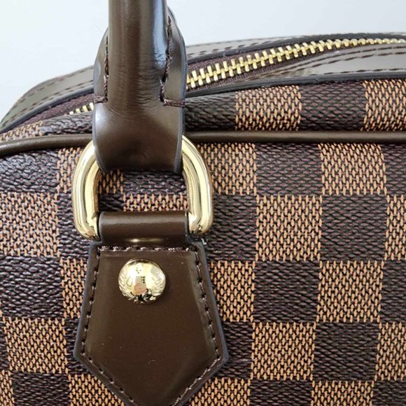 Brown checkered bag - Picture 6 of 14